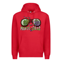 Red mardi gras Premium Hoodie - SublimationCraftShop