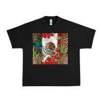 Black Mexico flag Urban Heavy Tee - FaDigitalArtStudio