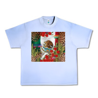Grape Ice Mexico flag Urban Heavy Tee - FaDigitalArtStudio