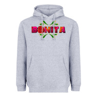 Heather Grey bonita Heavyweight Hoodie - AdoDesignShop