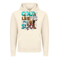 Vintage Artic cold like my soul coffee cups bbs Vintage Hoodie - BundleAndBundleShop