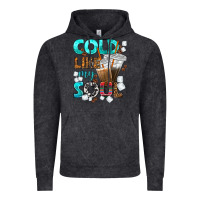 Vintage Black cold like my soul coffee cups bbs Vintage Hoodie - BundleAndBundleShop