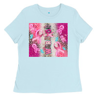 Baby Blue warrior Ladies Tee - CowGirlArtShop