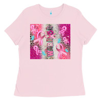 Bubblegum Pink warrior Ladies Tee - CowGirlArtShop