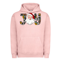 Pigment Salmon joy santa Urban Hoodie - JahusDesignShop