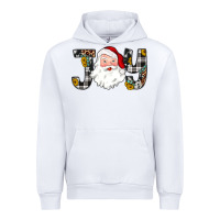 White joy santa Urban Hoodie - JahusDesignShop