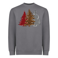 Storm christmas trees Heavyweight Sweatshirt - BarkalooDesign