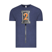 Vintage Denim marker 2 chain fa element Vintage Tee - FaDigitalArtStudio