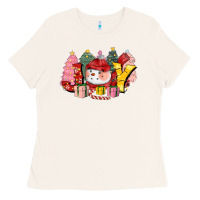 Bone joy snowman Ladies Tee - CowGirlArtShop