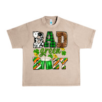 French Oak St. Patrick's Bad green boozy Urban Heavy Tee - OliviaCreatesArt