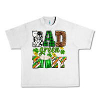 Lunar Rock St. Patrick's Bad green boozy Urban Heavy Tee - OliviaCreatesArt