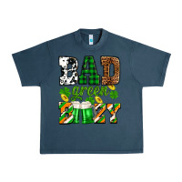 Midnight Navy St. Patrick's Bad green boozy Urban Heavy Tee - OliviaCreatesArt