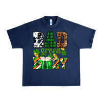 Navy St. Patrick's Bad green boozy Urban Heavy Tee - OliviaCreatesArt