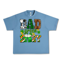 Pebble Blue St. Patrick's Bad green boozy Urban Heavy Tee - OliviaCreatesArt
