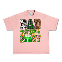 Salmon St. Patrick's Bad green boozy Urban Heavy Tee - OliviaCreatesArt