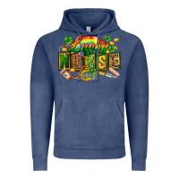 Vintage Denim lucky nurse  St. Patricks Day Vintage Hoodie - FaDigitalArtStudio