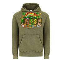 Vintage Olive lucky nurse  St. Patricks Day Vintage Hoodie - FaDigitalArtStudio