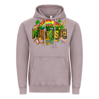 Vintage Zinc lucky nurse  St. Patricks Day Vintage Hoodie - FaDigitalArtStudio