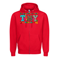 Red its a good day to teach tiny humans Zipper Hoodie - AdoDesignShop