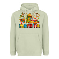 Matcha mamita and sombrero with lime flowers Heavyweight Hoodie - AdoDesignShop
