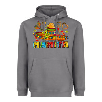 Storm mamita and sombrero with lime flowers Heavyweight Hoodie - AdoDesignShop