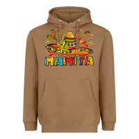 Toasted Coconut mamita and sombrero with lime flowers Heavyweight Hoodie - AdoDesignShop
