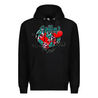 Black Mom I You More Premium Hoodie - SublimationCraftShop