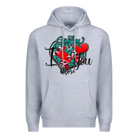 Heather Grey Mom I You More Premium Hoodie - SublimationCraftShop
