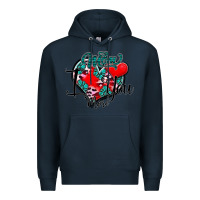 Navy Mom I You More Premium Hoodie - SublimationCraftShop