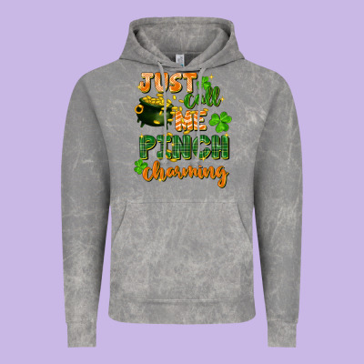 Just Call Me Pinch Charming St. Patricks Day Vintage Hoodie Designed By Fadigitalartstudio