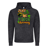 Vintage Black Just call me pinch charming St. Patricks Day Vintage Hoodie - FaDigitalArtStudio