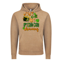Vintage Coffee Just call me pinch charming St. Patricks Day Vintage Hoodie - FaDigitalArtStudio
