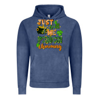 Vintage Denim Just call me pinch charming St. Patricks Day Vintage Hoodie - FaDigitalArtStudio
