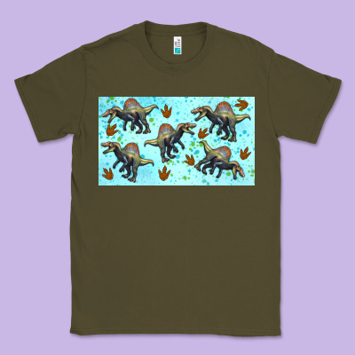 Spinosaurus Sippy Cup Classic Tee Designed By Artiststas