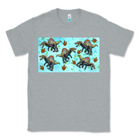 Heather Grey spinosaurus sippy cup Classic Tee - Artiststas