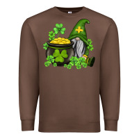 Chestnut st patricks gnome and pot of gold Premium Sweatshirt - AdoDesignShop