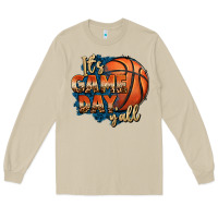Mushroom it's game day y'all basketball Long Sleeve Tee - FaDigitalArtStudio