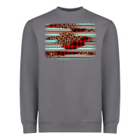 Storm leopard serape background Heavyweight Sweatshirt - BarkalooDesign