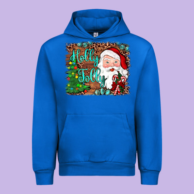 Holly Jolly Urban Hoodie Designed By Jahusdesignshop