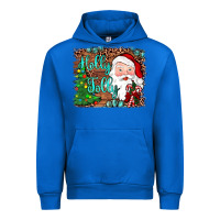 Cobalt holly jolly Urban Hoodie - JahusDesignShop