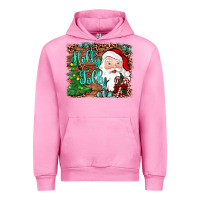 Fuchsia Pink holly jolly Urban Hoodie - JahusDesignShop