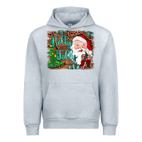 Heather Grey holly jolly Urban Hoodie - JahusDesignShop