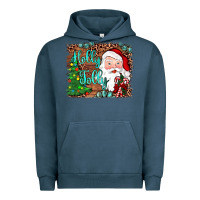 Pigment Midnight Navy holly jolly Urban Hoodie - JahusDesignShop
