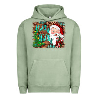 Pigment Oil Green holly jolly Urban Hoodie - JahusDesignShop