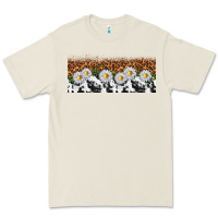 Bone cowhide leopard daisies Premium Tee - TumblerDesignByShophia