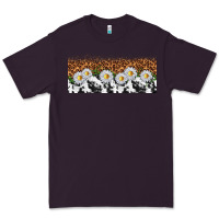 Plum cowhide leopard daisies Premium Tee - TumblerDesignByShophia