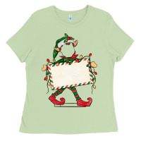 Matcha customize christmas elf Ladies Tee - CowGirlArtShop
