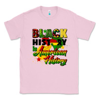 Bubblegum Pink black history is american history Classic Tee - CowGirlArtShop
