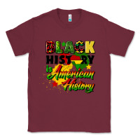 Burgundy black history is american history Classic Tee - CowGirlArtShop
