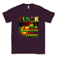 Plum black history is american history Classic Tee - CowGirlArtShop